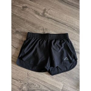 Adidas Primegreen   3” Running Shorts Black Woman's Large size Small